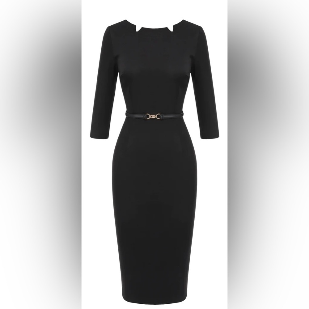 Vintage style wiggle/pencil LBD